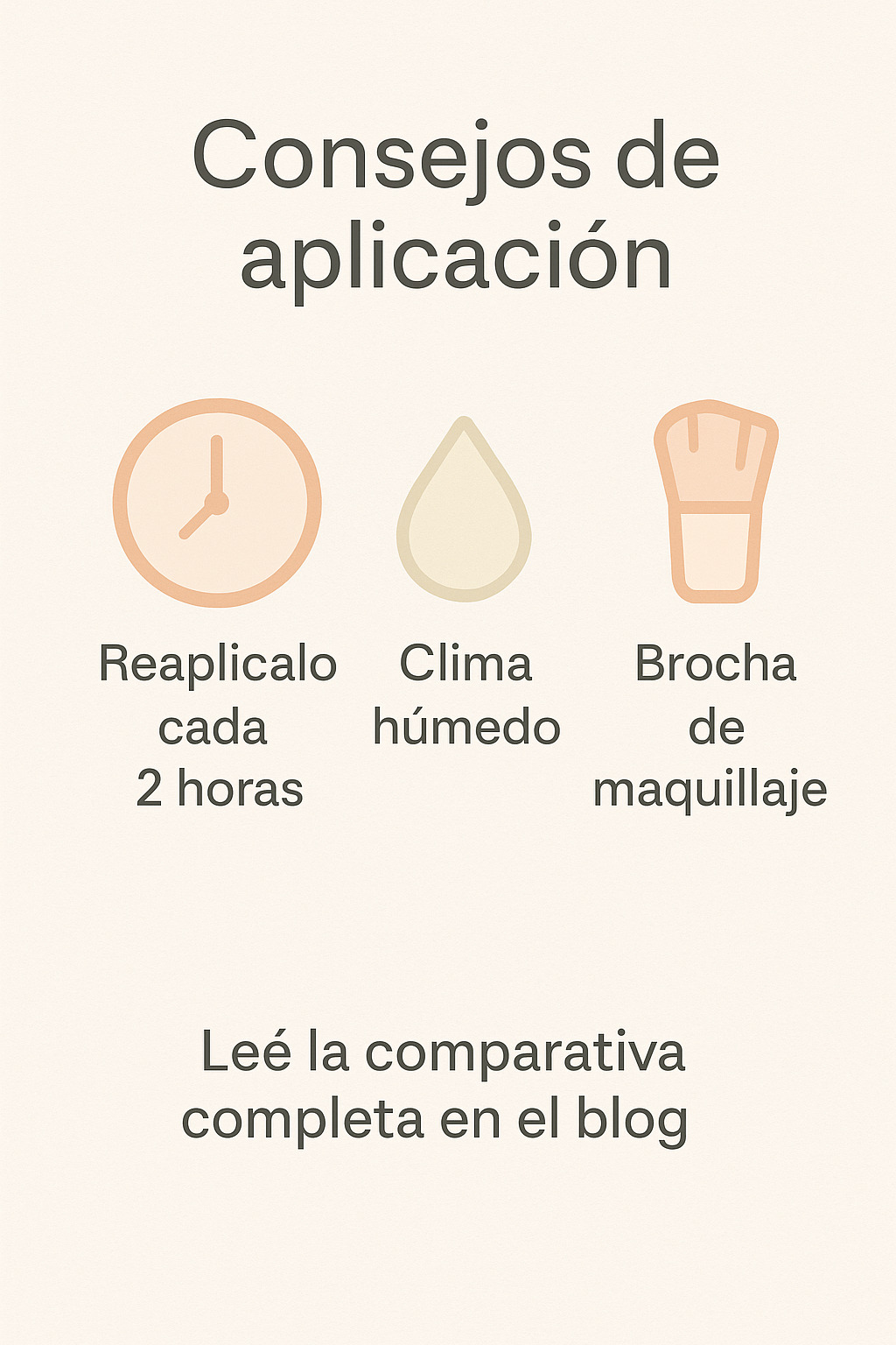 infografía protectores solares climas húmedos