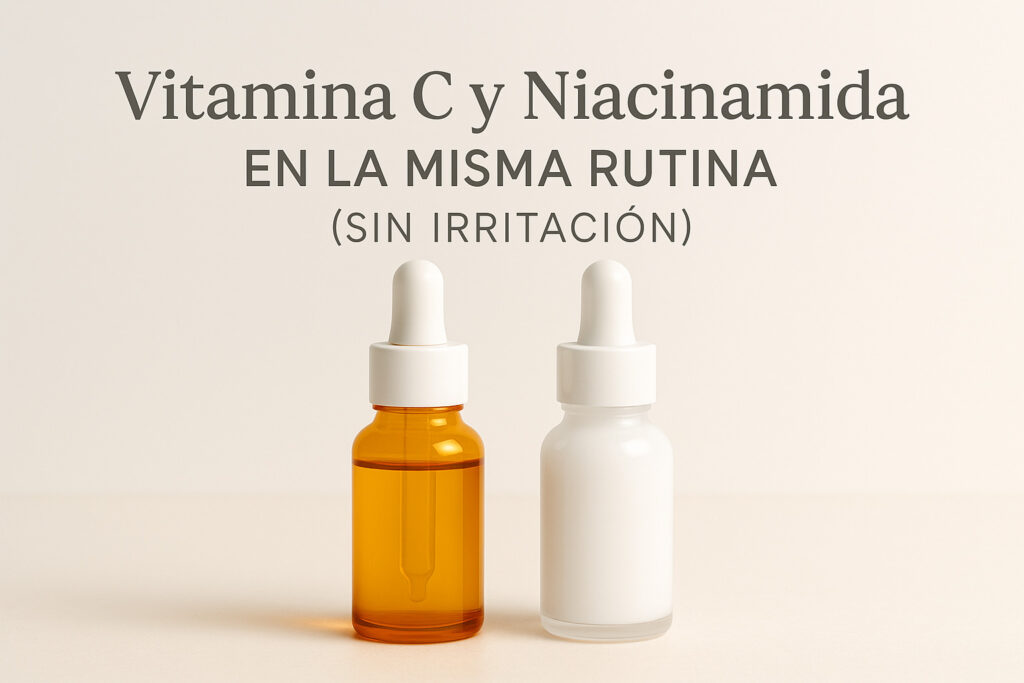 Cómo Usar Vitamina C y Niacinamida en la Misma Rutina (Sin Irritación) 5 vitamina C y niacinamida juntas sin irritación